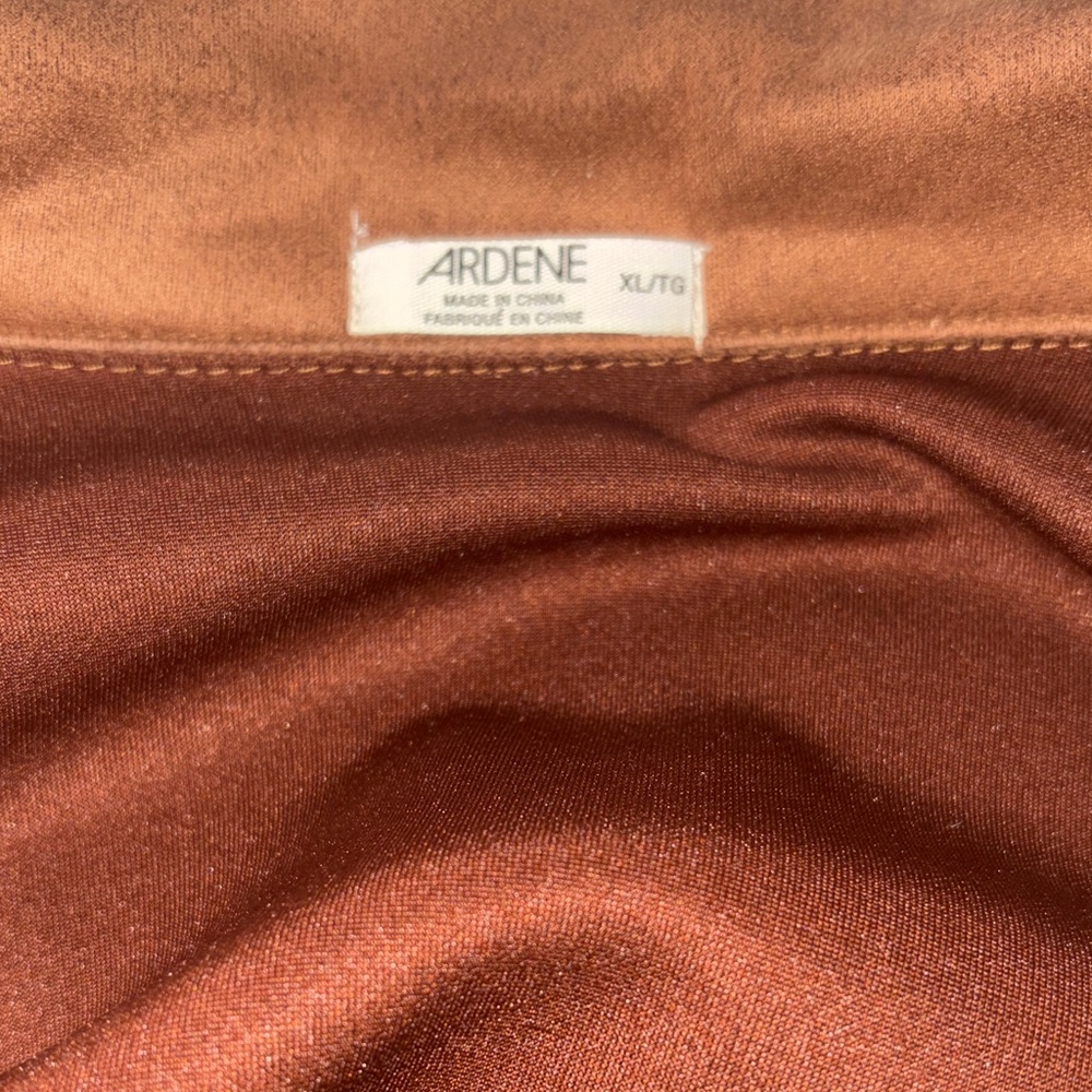 Ardene Brown Lightweight Shirt Jacket - Picture 2 of 5